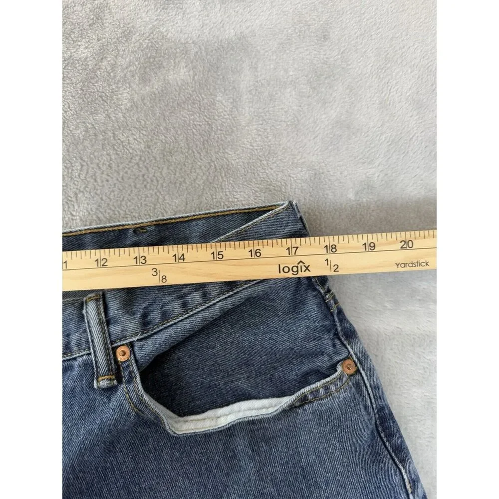 Levis 550 Jeans Mens 38x32‎ Blue Denim Relaxed Fit Straight Leg